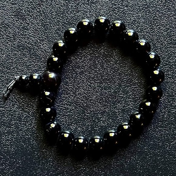 Unisex Gemstone Stretch Bead 5-Bracelet Bundle - Picture 2 of 7